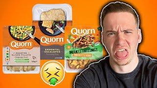 FIRST TIME EATING Quorn PRODUCTS!! (  or )