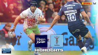 Highlights: Sale Sharks v Harlequins - One point denies Quins the win in Prem Rugby season opener.