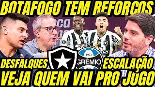 REFORÇOS NO BOTAFOGO! MÍDIA FICA DE BOCA ABERTA E FALA TUDO DOBRE O FOGÃO