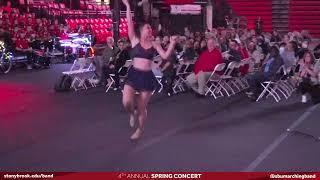 Feature Twirler Darielle LaFurno