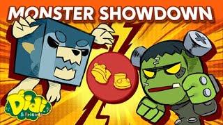 Monster Showdown | Scary Nursery Rhymes | Didi & Friends Songs for Children