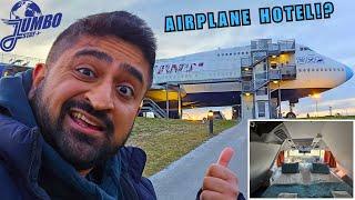 I Stayed In A JUMBO JET HOTEL!!