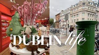 DUBLIN Vlog | Stroll in the city center, Christmas at Brown Thomas, Fallon & Byrne and more.