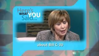 Viewer Mail | Bill C-30 | Context with Lorna Dueck