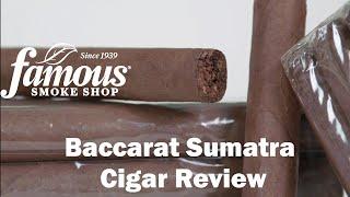 Baccarat Sumatra Cigars Review - Famous Smoke Shop