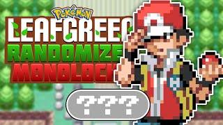 LIVE - RUN 8 USING ONE TYPE! | LeafGreen Randomizer Monolocke