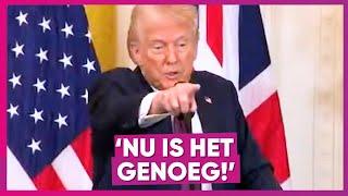 Trump schiet uit zijn slof tegen journalist