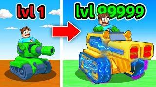 Upgrading NOOB TANKS Into GOD TANKS in Roblox