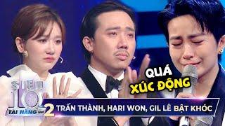 Trấn Thành, Hari Won, Gil Lê KHÓC NỨC NỞ với tiết mục CHẠM ĐẾN TRÁI TIM trong đêm Chung Kết Super 10