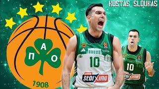 Kostas Sloukas • Panathinaikos BC • Highlights 2023/24 (4K)