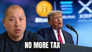 Trump to Abolish Income & Capital Gains Tax For Crypto!