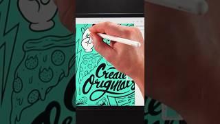Filling Vector Art with Colors using a Reference Layer  #adobefresco #vectorart #vectorgraphic