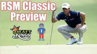 RSM Classic Preview & Picks - DraftKings