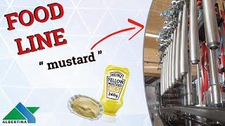 Filling & Capping Monoblock - Mustard - Complete Foodline I ALBERTINA Machinery