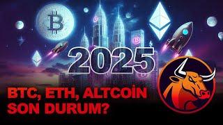 BTC, ETH YORUM. ALTCOİN SON DURUM?