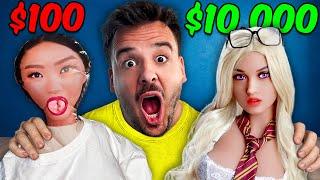 $100 vs $10000 adult doll REVIEW!