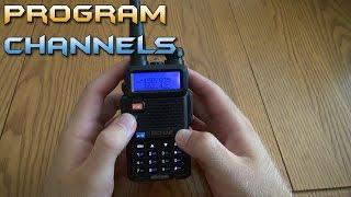 Programming Channels on the BaoFeng UV-5R - DCS and CTCSS