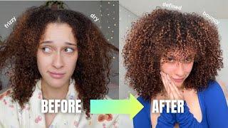 my *UPDATED* curly hair routine!!