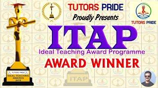 ITAP Award Ideal Teaching Awards Programme - winner- Narendra bogam