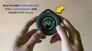 Best Portable Carbondioxide (CO₂) Level Detector with inbuilt NDIR Sensor.