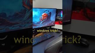 Windows trick? #techtips #windows #tipsandtricks