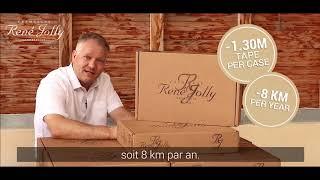 Nouveaux cartons de 6 bouteilles / New boxes 6 bottles - Champagne René Jolly