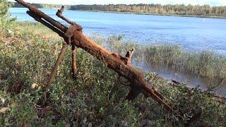 Смотри какой сохран! Раскопки  в Карелии, находки в песке