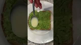 I can't believe I made this! Avocado Condensed Milk Toast