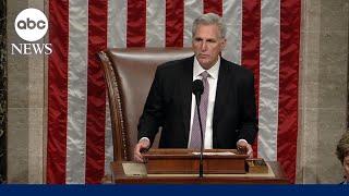 Republican Rep. Kevin McCarthy ousted as House Speaker | ABCNL