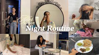 After work NIGHT ROUTINE: productive, selfcare rituals, cooking, planning next day + unwind with me