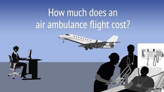 How much does an air ambulance flight cost?