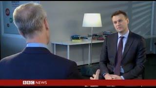 Alexey Navalny's interview for HARDtalk, BBC