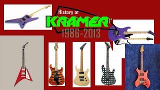 Kramer Guitars History by year