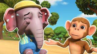 Hathi Ro Raha Tha | एक छोटा हाथी - Crying Baby Song | Hindi Poem For Kids