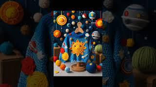 crochet  designs solar system for boys(share ideas)#crochet #knitting #designs#aroushcrochet