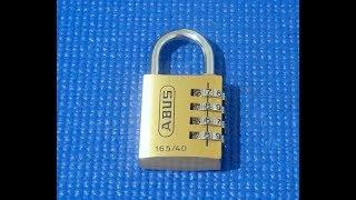 (Picking 70) ABUS 165/40 4-wheel combination padlock from Potti314 (decoded)