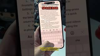 The hidden cursor in iOS 17