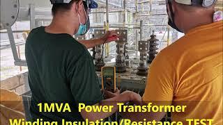 1MVA Power Transformers  TESTING Commissioning Service,