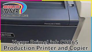 Xerox PrimeLink C9065 Production Printer and Copier Machine Overview