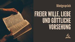 FREIER WILLE, LIEBE UND GÖTTLICHE VORSEHUNG, Bibelgespräch mit Zoran Stojanovic-Dedic