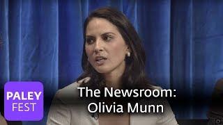 The Newsroom - Olivia Munn Debates Piers Morgan About Celebrity and Journalism