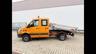 DAIMLER-BENZ Sprinter 313 CDI 4x4 Doka, Kipper, AT-Motor!