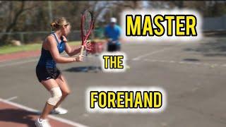 She Mastered her FOREHAND WITH 3 TIPS