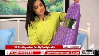 Homeshop18.com - 31 Pcs Organiser Set By Prettykrafts