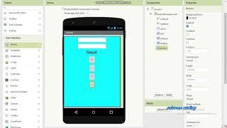 How to do  calculator on MIT app inventer || Calculator