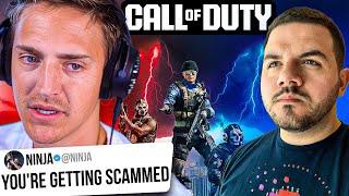 Ninja and Courage Go Off on Call of Duty