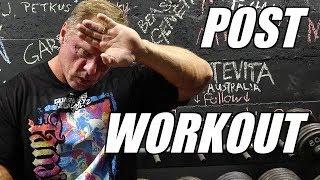 Post Workout Nutrition & what you need to know