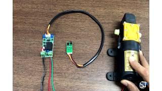 Touch less automatic liquid dispenser Controller | IR PROXIMITY SENSOR FOR SANITIZER MACHINE|