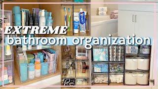 2022 EXTREME BATHROOM ORGANIZATION! Organizing Ideas! | Alexandra Beuter