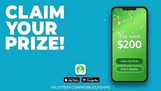 Cash Winning Tickets in the Virginia Lottery Mobile app!